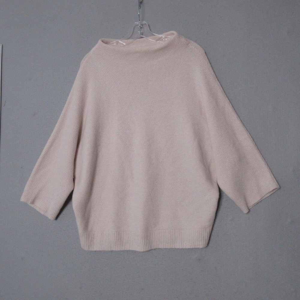 Elegant Women's Cream Turtleneck Sweater